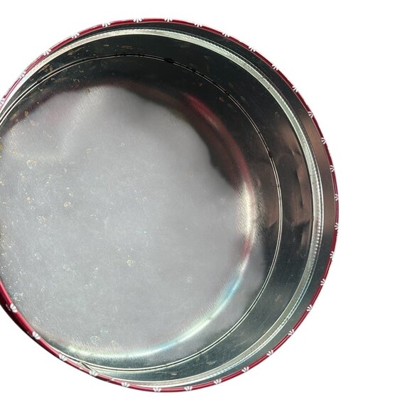 Vintage 1988 Coca Cola Tin Coke Victorian Lady Hat Bristol Red Round Made In USA - Picture 3 of 6